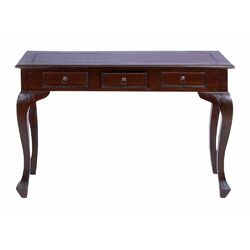 Elaborate Console Table in Brown