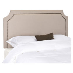 Winslow Metal Headboard in Mahogany Gold