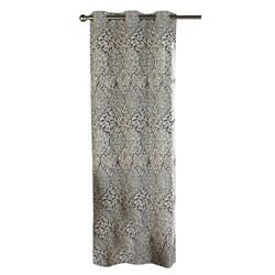 Istanbul Curtain Panel in Blue & Ivory (Set of 2)