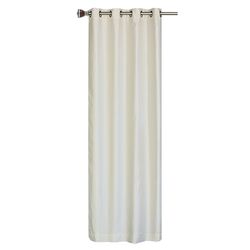 Vegas Shimmering Curtain Panel in Ivory (Set of 2)
