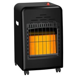 Radiant Compact Propane Space Heater in Black
