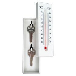 House Works Thermometer in White