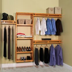Simplicity Closet System in Maple