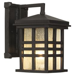 Outdoor Wall Lantern in Weathered Bronze