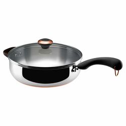 Paula Deen 4 Qt. Saute Pan in Stainless Steel