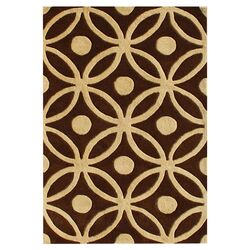 Claire Chocolate Brown 5' x 8' Rug