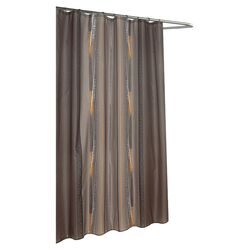 Catherine Shower Curtain in Brown