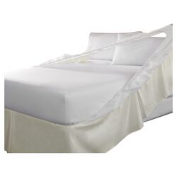 Tailor Fit Easy On Bedskirt and Box Spring Protector in Khaki
