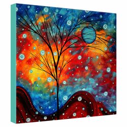 Madart Inc Summer Snow Canvas Wall Art