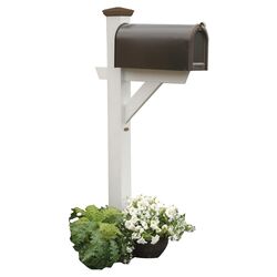 Highwood® Hazleton Mailbox Post in White
