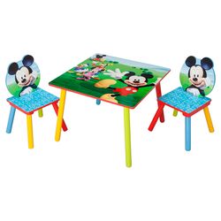 Mickey Mouse 3 Piece Table & Chair Set