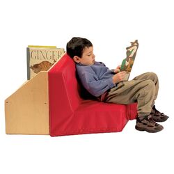 Reading Nook Kid's Novelty Chair in Red