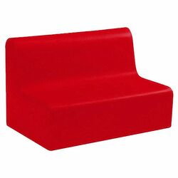 Prelude Series Kid's Sofa in Red