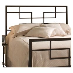 Terrace Queen Metal Headboard in Black