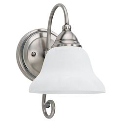 Montclaire 1 Light Wall Sconce in Antique Brushed Nickel