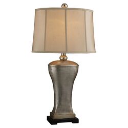 Park Avenue Table Lamp in Silver Lake