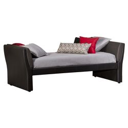 Natalie Upholstered Daybed in Black