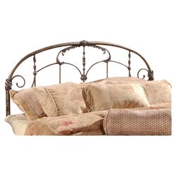 Jacqueline Metal Headboard in Old Pewter