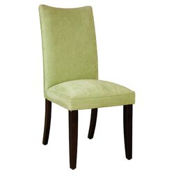 La Jolla Parsons Upholstered Side Chair in Green (Set of 2)