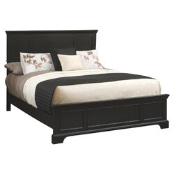 Bedford King Panel Bed in Ebony