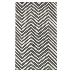 Trellis Chevron Charcoal Rug