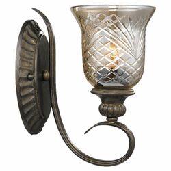 Alston Place 1 Light Wall Sconce in Burnt Sienna