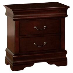 Philippe 2 Drawer Nightstand in Cherry