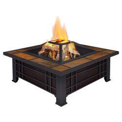 Morrison Fire Pit in Brown