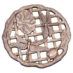 Steppers Dragonfly Stepping Stone in Antique Bronze