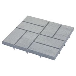 Patio Paver in Gray (Set of 12)