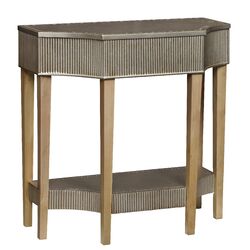 Ivandale Console Table in Silver Champagne