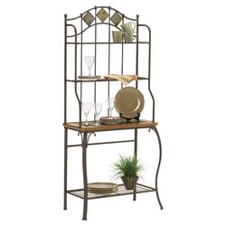 Lakeview Baker's Rack in Brown