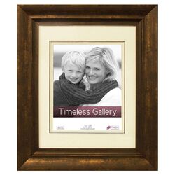 Selena Matted Photo Frame in Black & Brown