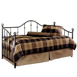 Chalet Trundle Daybed in Textured Black