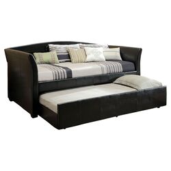 Roma Trundle Daybed in Black