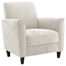 Monaco Gabrielle Slipper Chair in Pearl