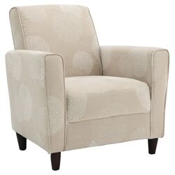 Monaco Gabrielle Slipper Chair in Pearl