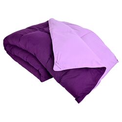 Cozy Nightz Reversible Down Alternative Comforter in Purple