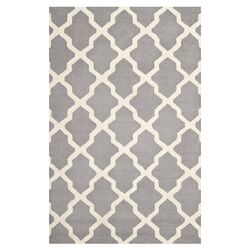 Georgette Geometric Ivory Rug