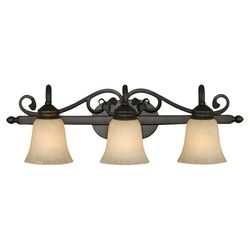 Brookfield 5 Light Vanity Light in Oil Rubbed Bronze