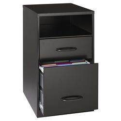 Marcus 2 Drawer Cabinet in Cappuccino