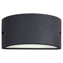 Herrington 1 Light Wall Lantern in Black