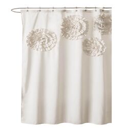 Samantha Shower Curtain in Gray