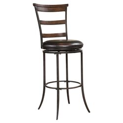 Mansfield Barstool in Brown Cherry