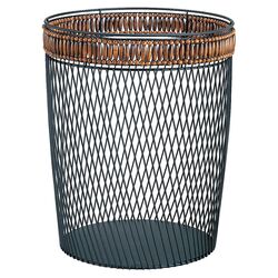 Cubico Wastebasket in Brown