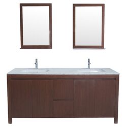 Stanton Double Vanity Set in Espresso