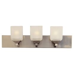 Carlow 2 Light Vanity Light in Nickel