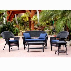 4 Piece Seating Group in Honey