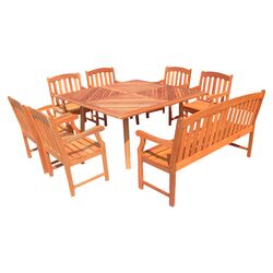 Biscayne 3 Piece Bistro Set in Bronze