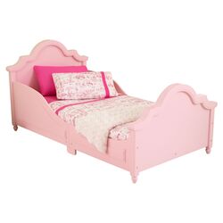 Toddler Day Bed & Storage in Cherry